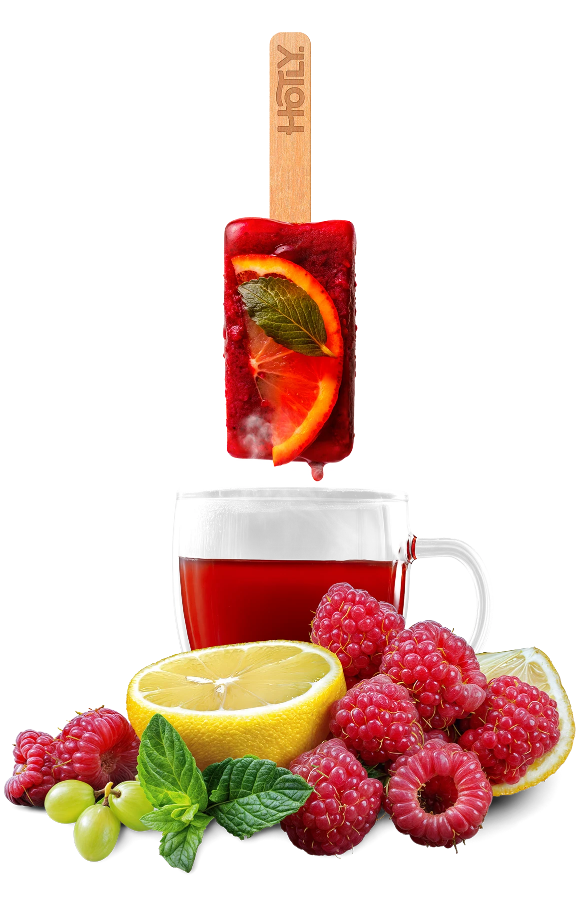 Raspberry with Mint